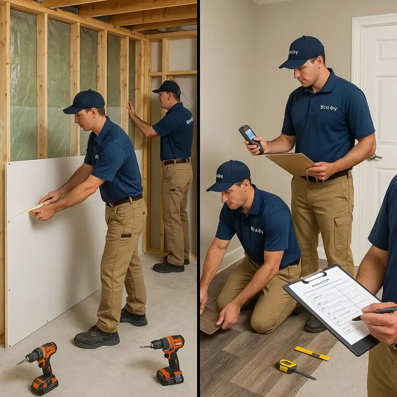 Repairs and Reconstruction process in Port Orchard, WA